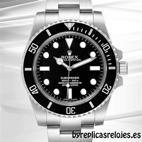 rolex submariner esfera negra